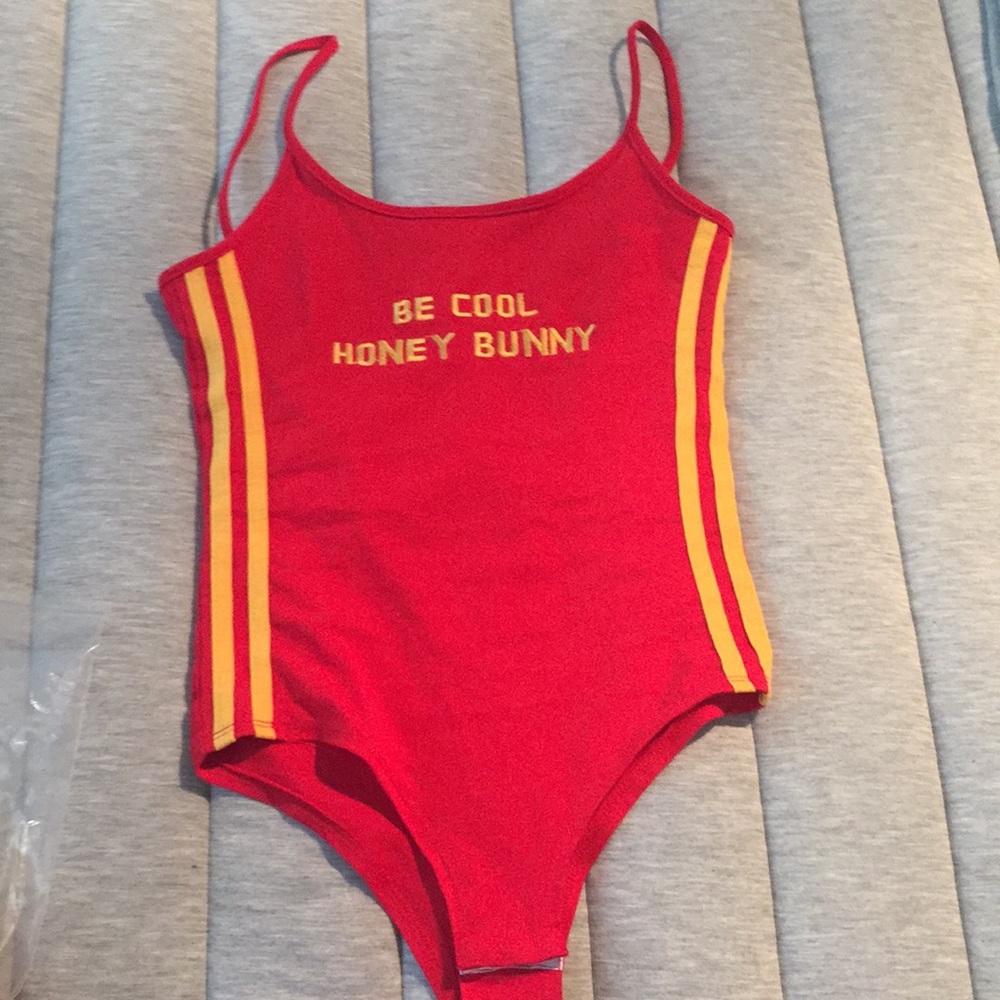 "Be cool honey bunny" bodysuit